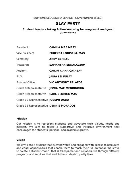 sslg meaning in school|SUPREME SECONDARY LEARNER GOVERNMENT.
